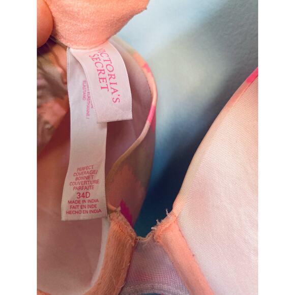 Victoria's Secret T Shirt Bra 34D Perfect Coverage - Picture 5 of 8